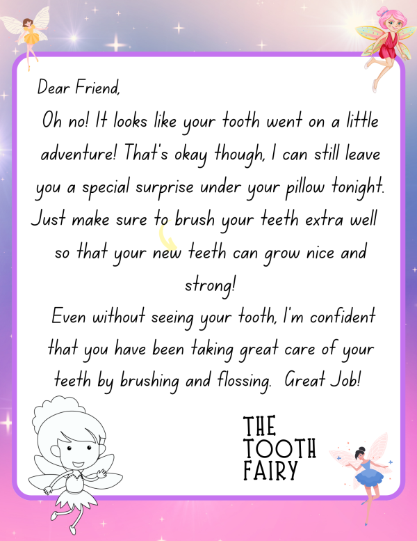 what happens when the tooth fairy doesn't come free printable pdf