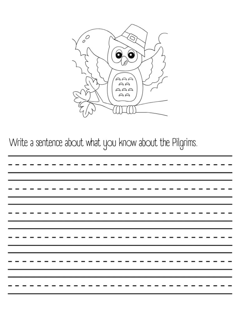 Thanksgiving Writing for Prompts for Kids (Free to Print ...