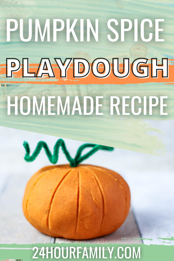 pumpkin spice playdoh easy playdough recipe