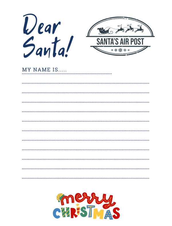 simple santa list dear santa letters basic santa printable simple dear santa letter a letter to santa dear santa letter template black and white