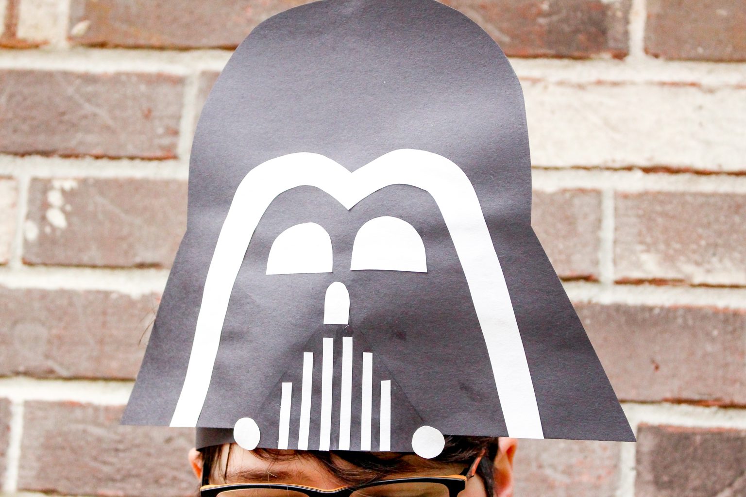 How to Make a Darth Vader Mask (Free Template)
