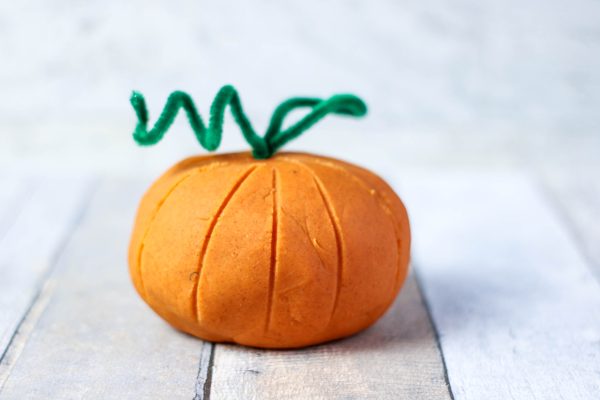 playdough pumpkin recipe craft