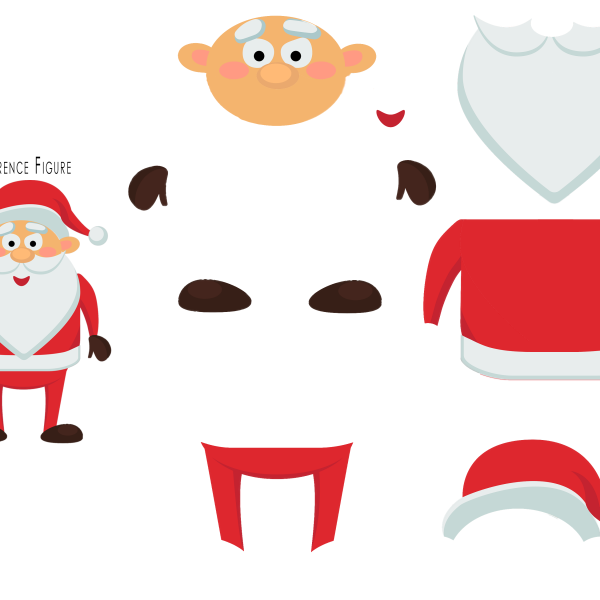 Build a Santa Printable (Free Template) - 24hourfamily.com