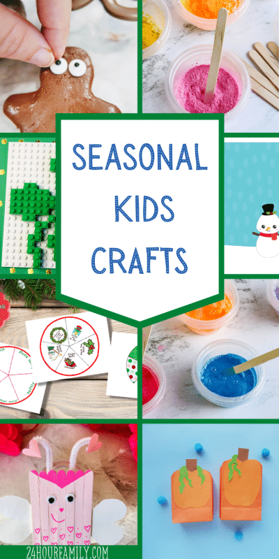Simple and Fun Seasonal Crafts For Kids