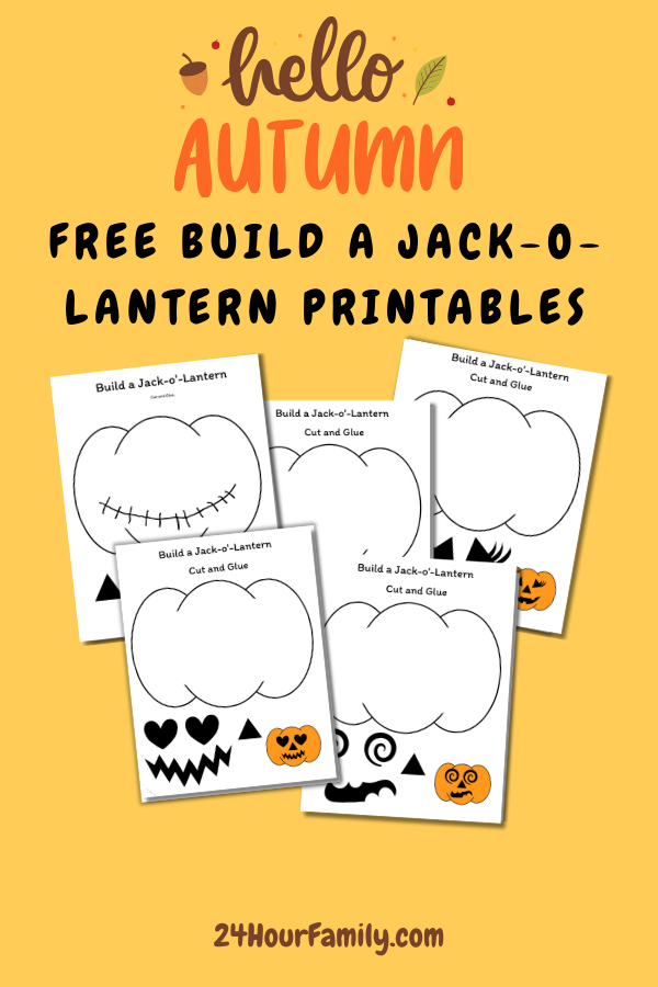 make you own jack o lantern printable free