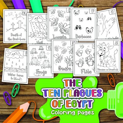10 Plagues Coloring Pages (Free Printables) - 24hourfamily.com