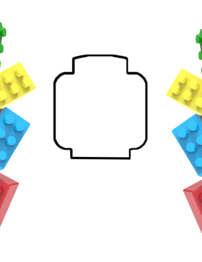 Lego Head Printable (11 Free Templates) - 24hourfamily.com