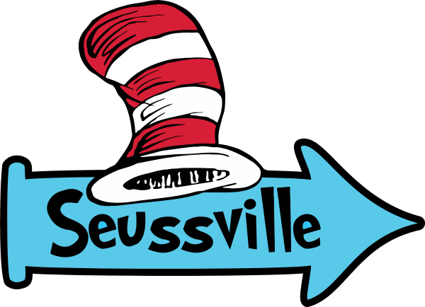 Seussville SVG File free Ca in the hat SVG Dr Seuss