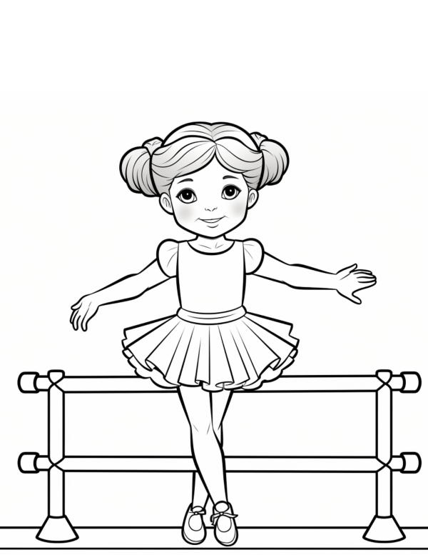Barre Coloring page