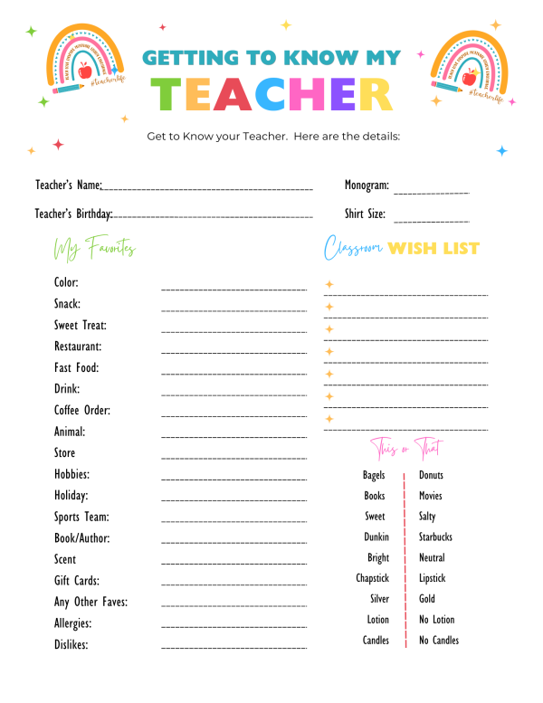 teacher appreciation printable worksheets gret teacher  teacher appreciation idea great teacher