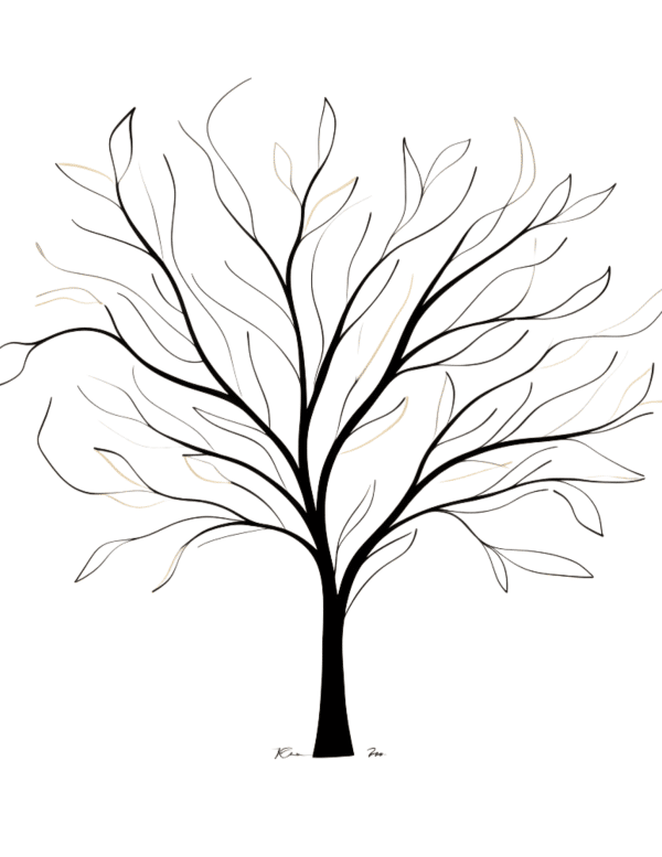 Free Tree template to use to paint salt paint perfect easy painting idea for preschool kindergarten early grade school