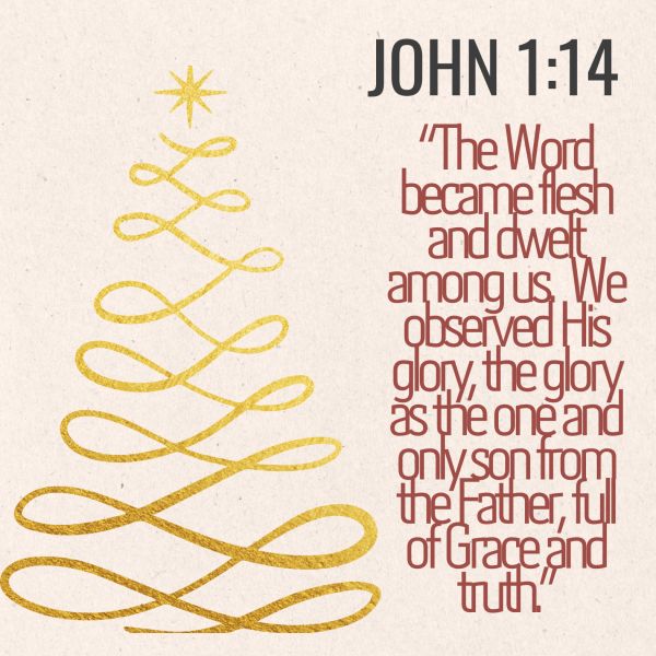Advent the word became flesh and dwelt among us