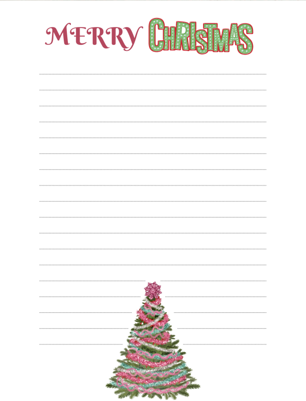 merry christmas list printable gift list