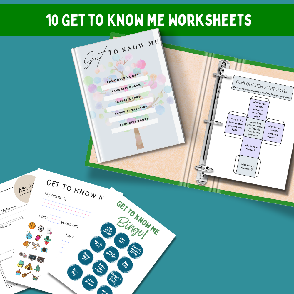 Get to Know Me Worksheet (Free Printables)