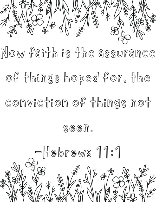 Faith coloring pages for sunday school bible coloring pages for sunday school