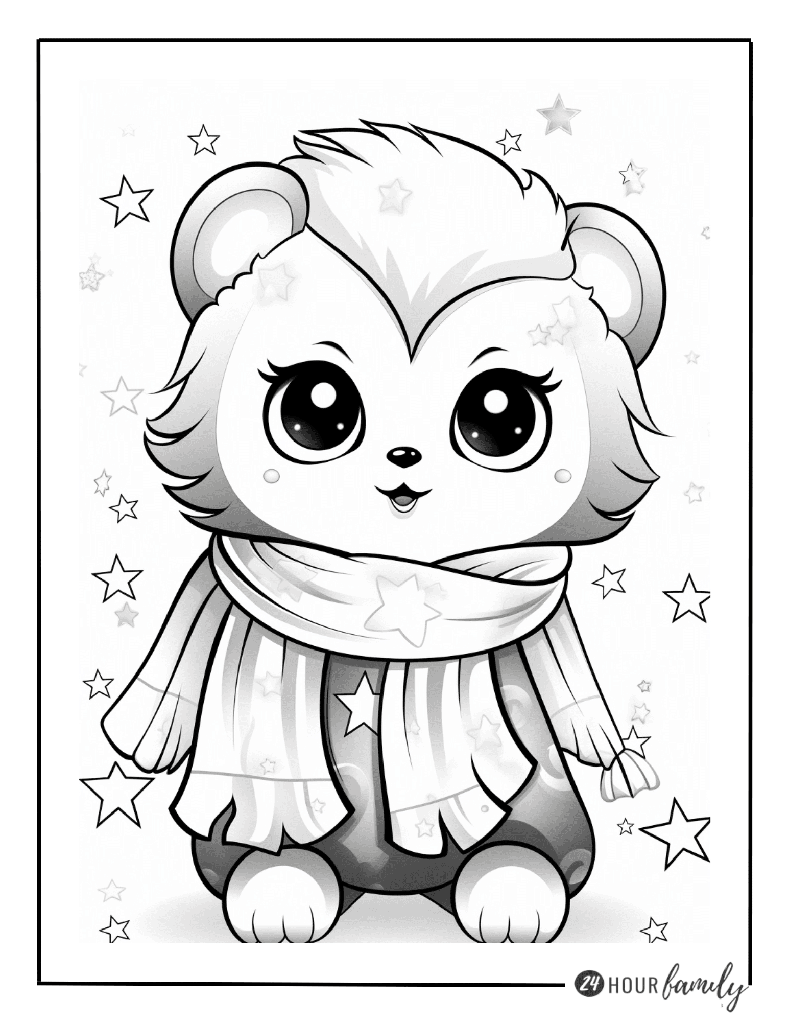 31 Cute Penguin Coloring Pages
