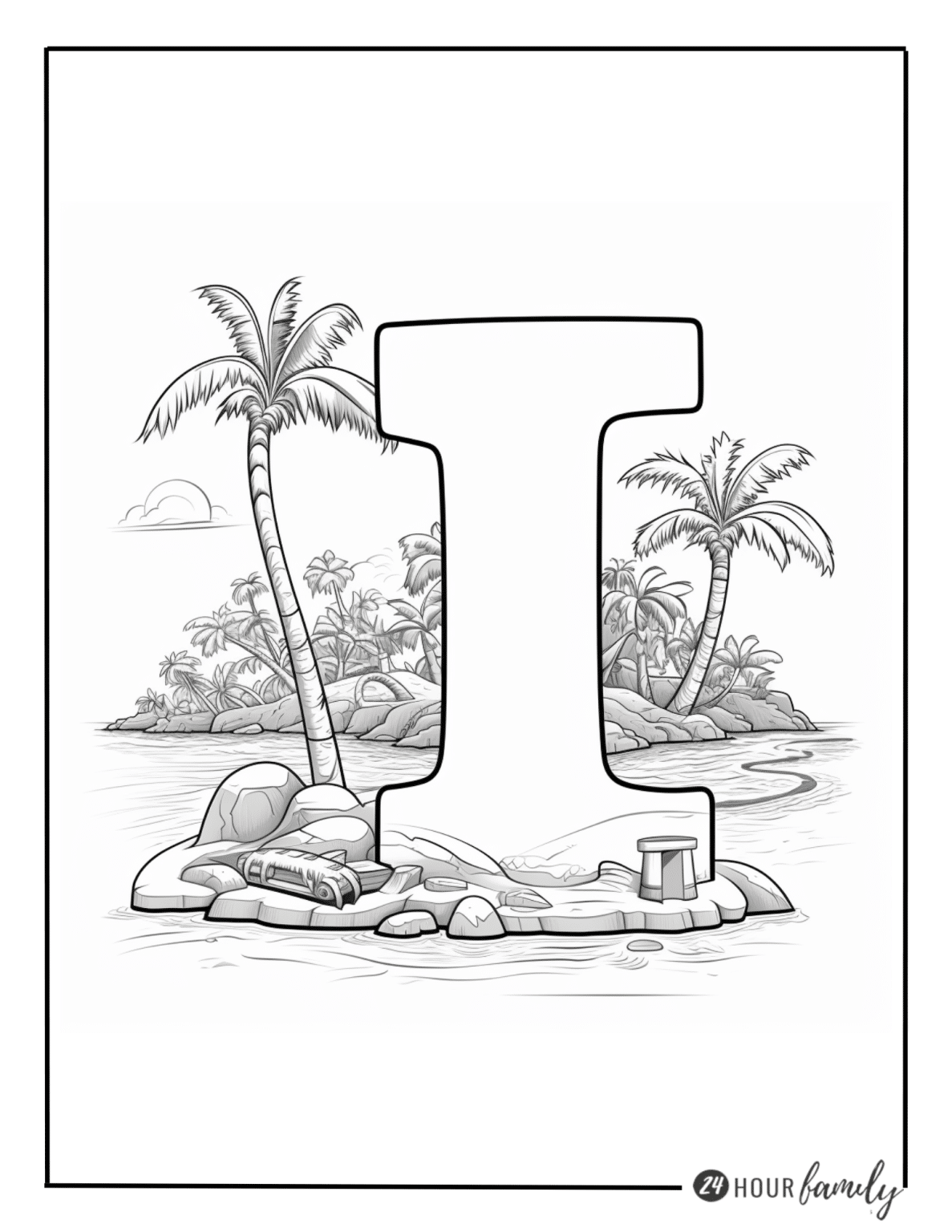 Adult Coloring Pages of the Alphabet - 24hourfamily.com