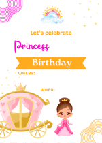 Free Printable Princess Birthday Party Invitations - 24hourfamily.com