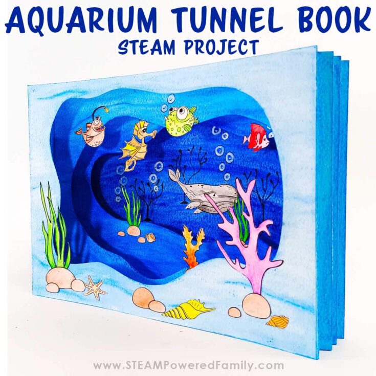 Image for Ocean Tunnel Book STEAM Craft Project