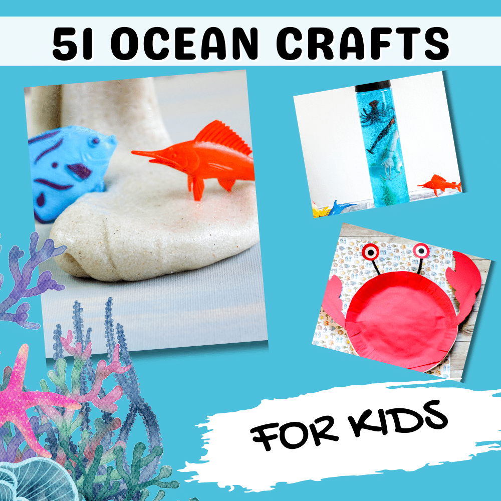 51 Easy Ocean Animal Crafts for Kids