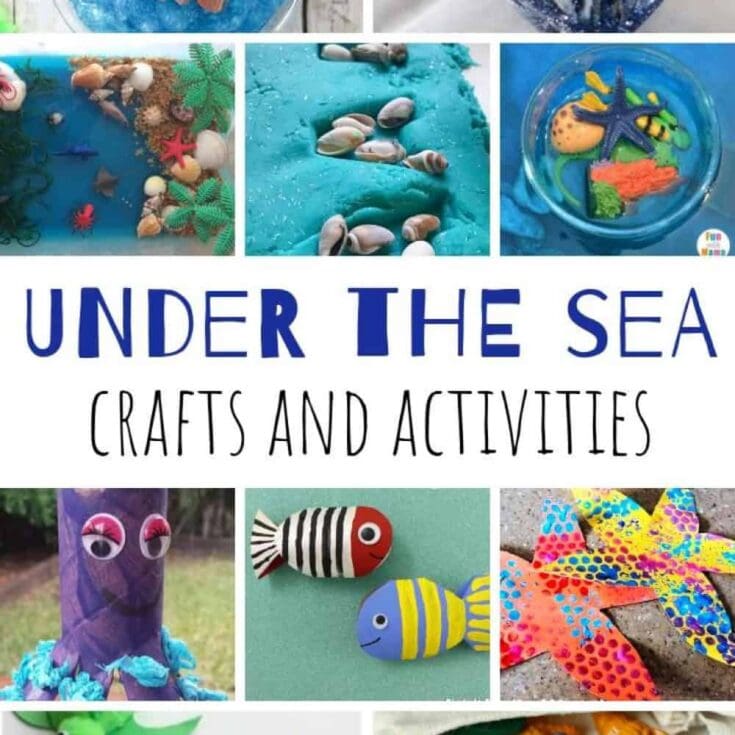 Image for Under the Sea Crafts and Activities for Toddlers