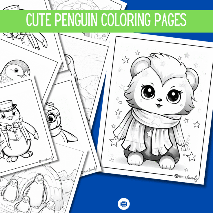 Penguin coloring pages for kids penguin coloring pages for teens penguin coloring pages for adults free to print and color pdf