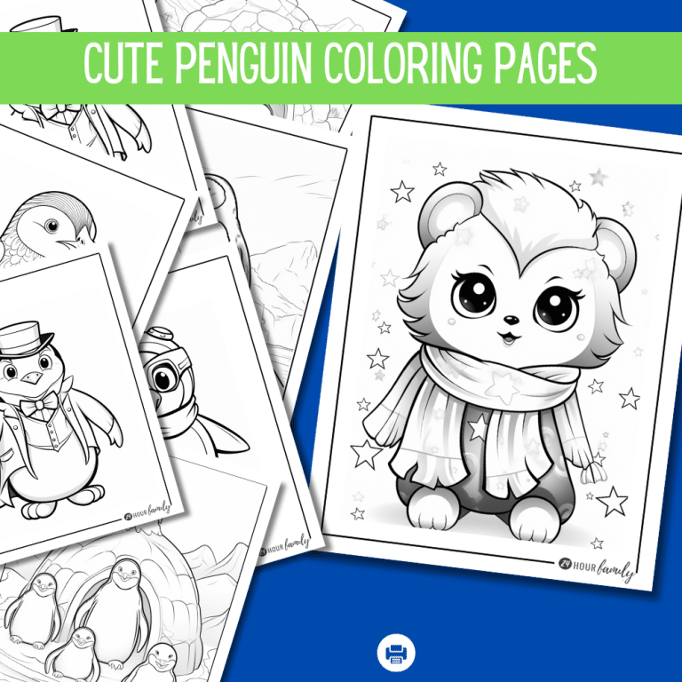Penguin coloring pages for kids penguin coloring pages for teens penguin coloring pages for adults free to print and color pdf
