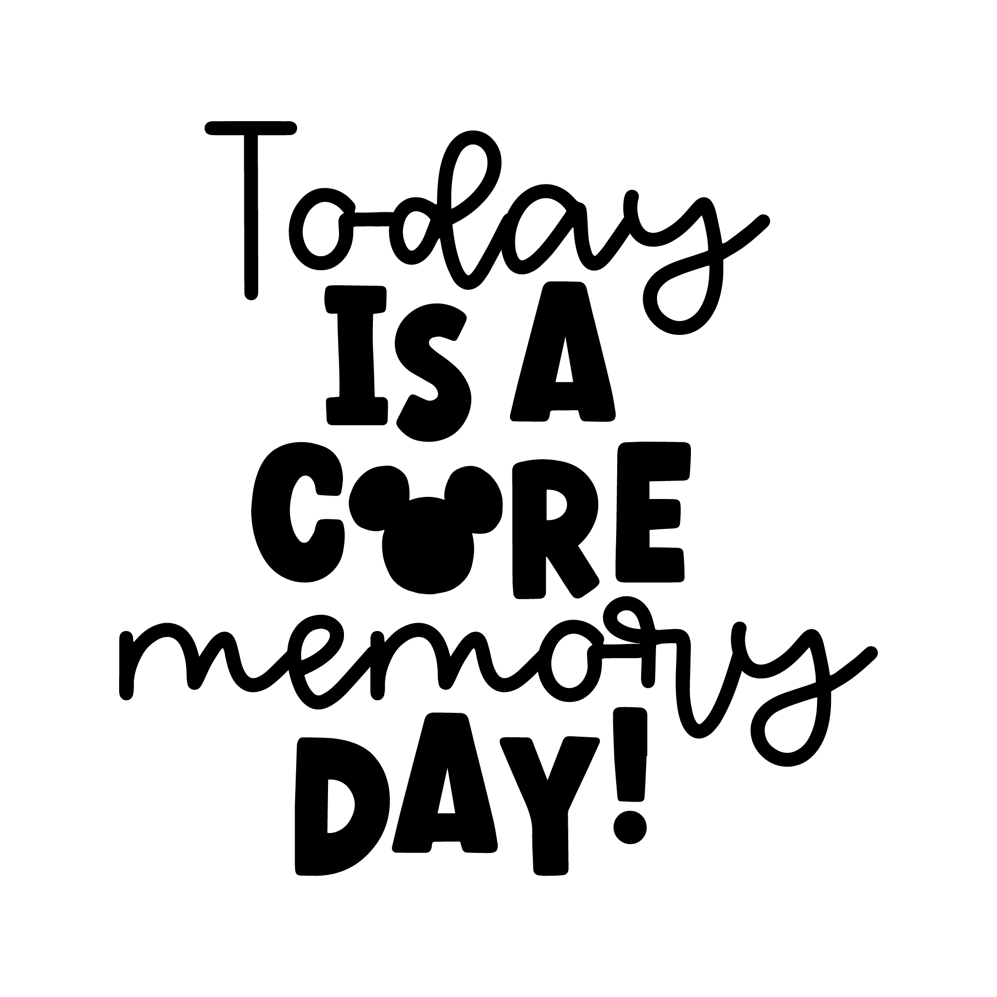 Today is a Core Memory Day!  Free SVG