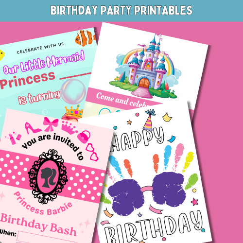 Birthday Party Printables Archives - 24hourfamily.com