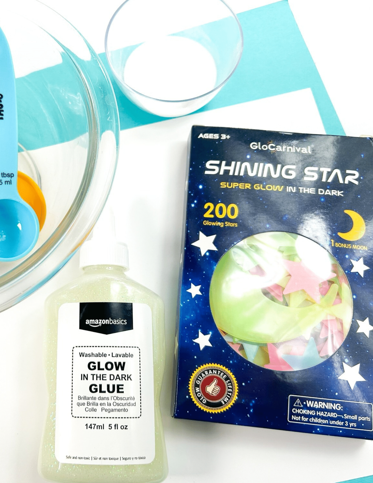 How to Make Slime with Glow in the Dark Glue