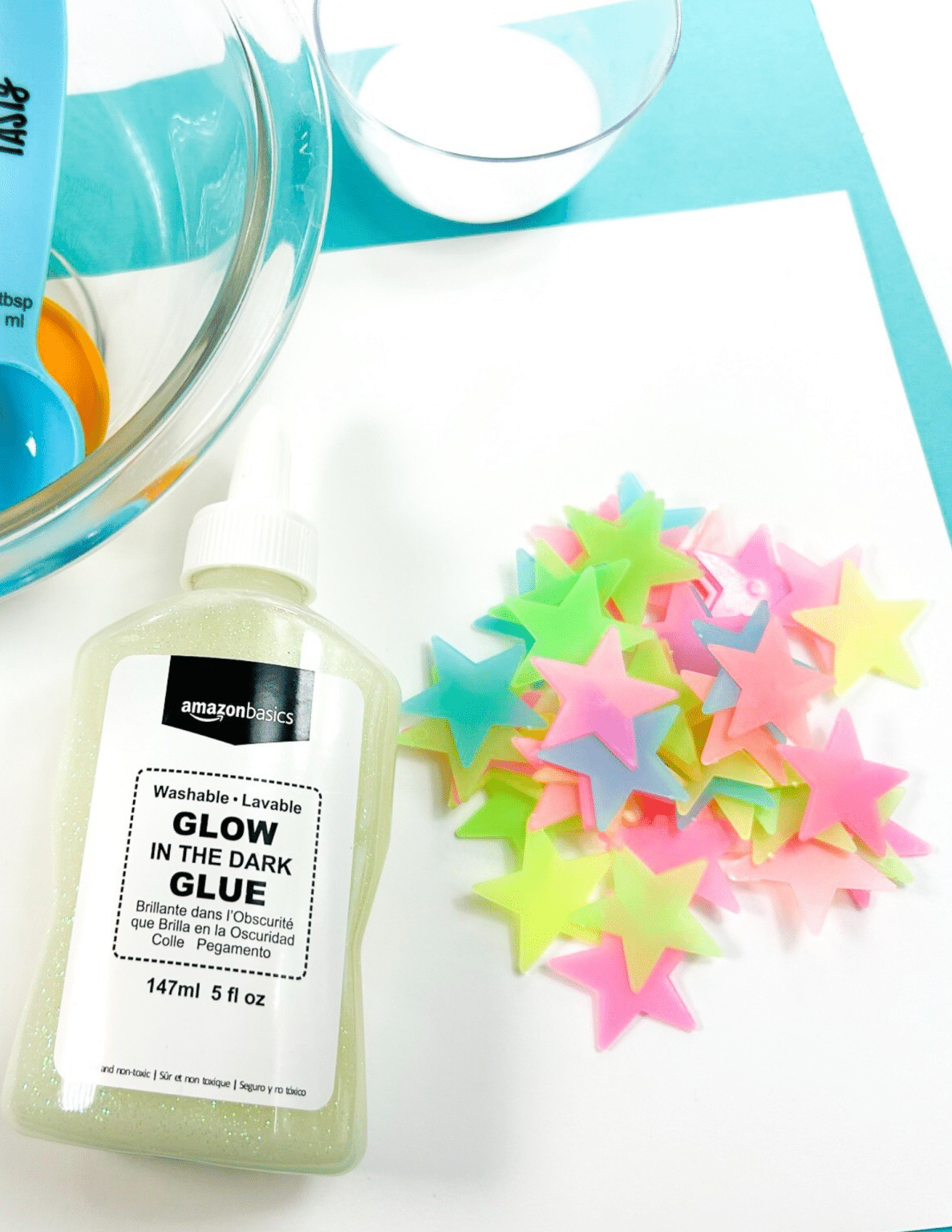 How to Make Slime with Glow in the Dark Glue