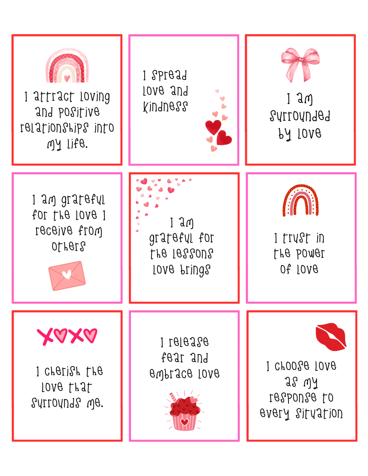 63 Powerful Biblical Affirmations (Free Printable Affirmation Cards)