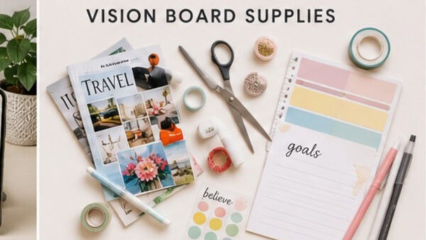 vision board supplies image