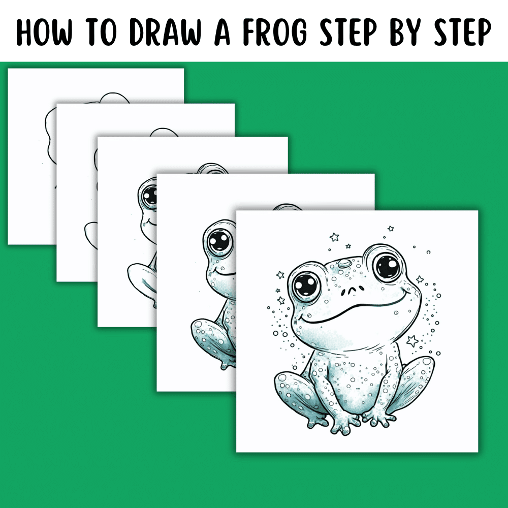 Easy Step-by-Step Guide to How to Draw a Frog
