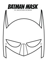 Printable Batman Mask (Free Template) - 24hourfamily.com