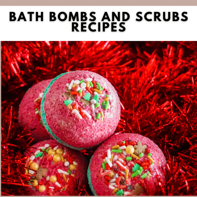 DIY BATH BOMBS DIY sugar scrubs recipes