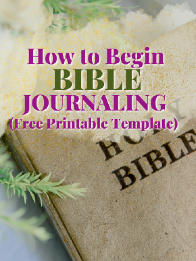 What is Bible Journaling?