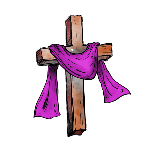 Free Easter cross SVG for cricut and silhouette and cameo cutting machines