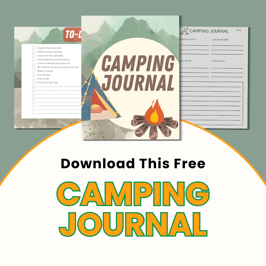 Camping Journal Printable (Free 17-Page Journal)