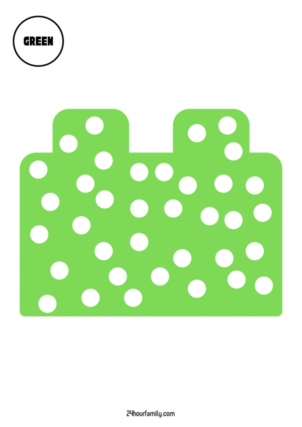 Lego Q-Tip Painting Printables (Free Template) - 24hourfamily.com