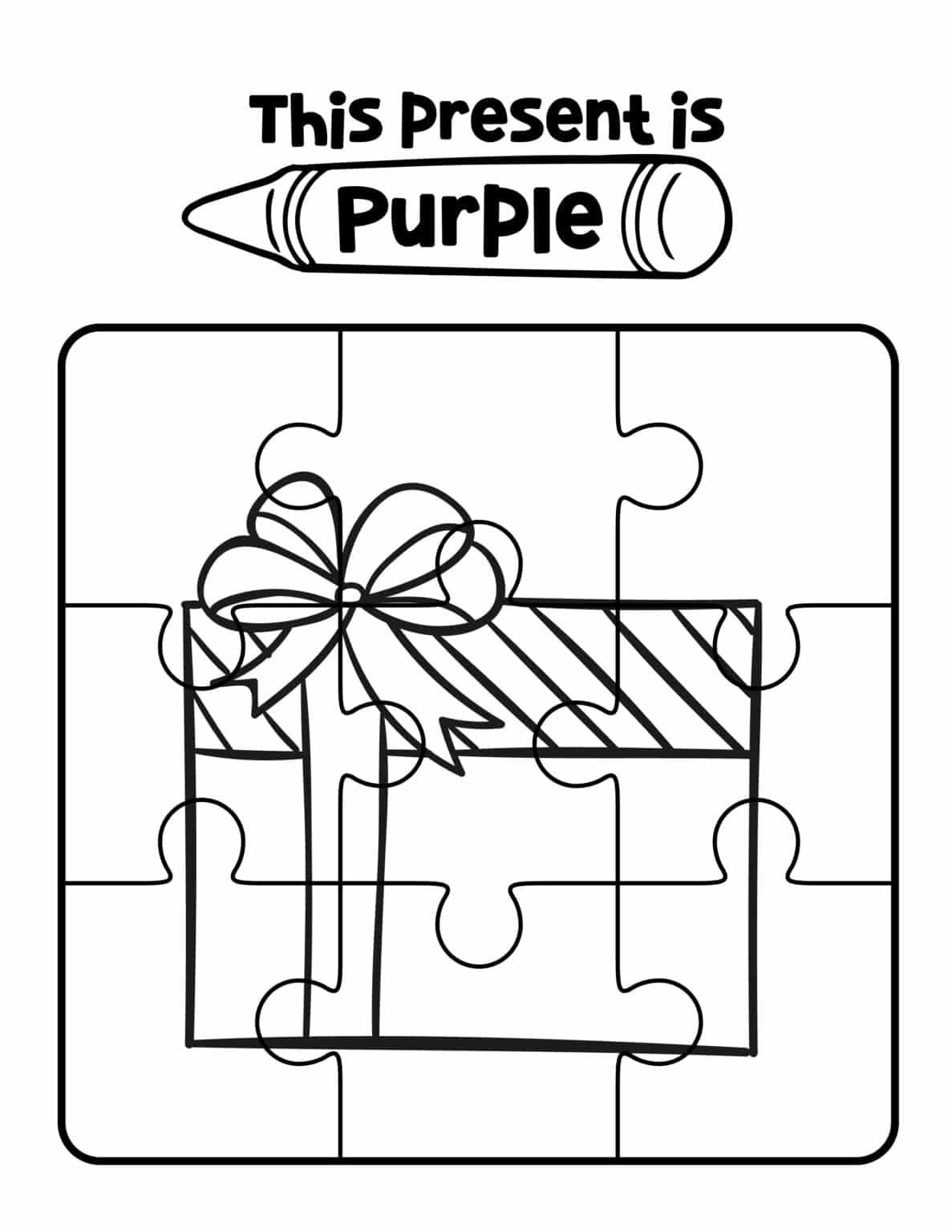 Color and Cut The Puzzles Worksheets (Free Printables) - 24hourfamily.com