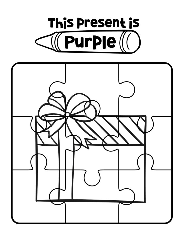 Color and Cut The Puzzles Worksheets (Free Printables) - 24hourfamily.com