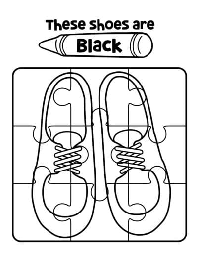 Color and Cut The Puzzles Worksheets (Free Printables) - 24hourfamily.com