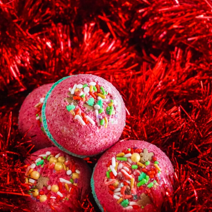 christmas bath bombs diy homemade