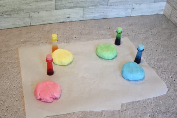 Gluten-Free Playdough, Gluten-Free, Homemade Playdough Recipe, Dough Forms, Balls of Dough, DIY Playdough, Sensory Activity, Gluten Sensitivity