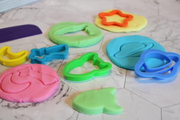Gluten-Free Playdough, Gluten-Free, Homemade Playdough Recipe, Dough Forms, Balls of Dough, DIY Playdough, Sensory Activity, Gluten Sensitivity