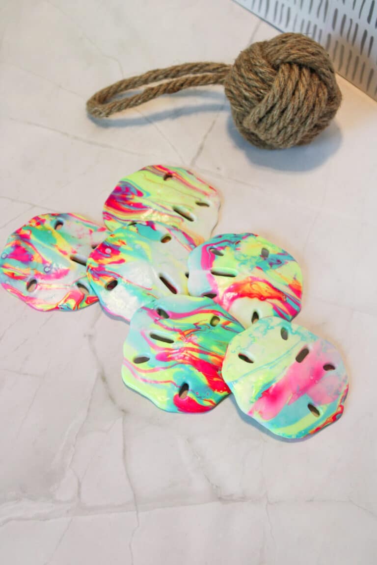 How To Make Hydro-Dipped Painted Sand Dollars, Beautiful Piece, Piece of Art, Box of Sand Dollars, Hydro Dripping, Glittery Sand Dollar, Dipping Process, Sand Dollar Shells