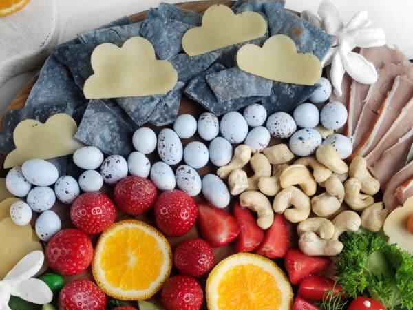 How to Make a Summer Charcuterie Board, Charcuterie Board, Summer Board, Variety of Meats, Cheese Board, Goat Cheese, Typical Charcuterie Board, Summer Fruits