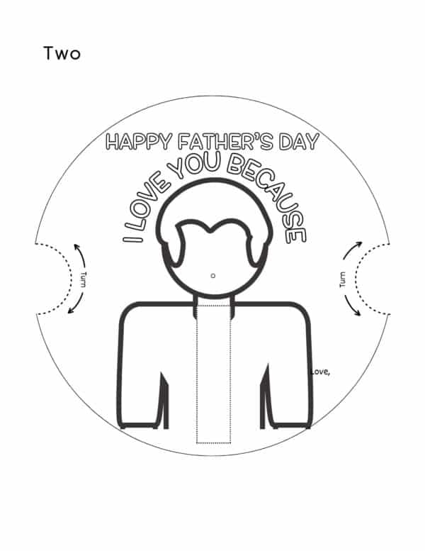 How to Make a Father's Day Rotating Card Craft, handmade Gift for Fathers, Personalized Gift, Magical Crafts, Perfect Craft, Gift For Daddy, Motor Skills, STEAM Skills