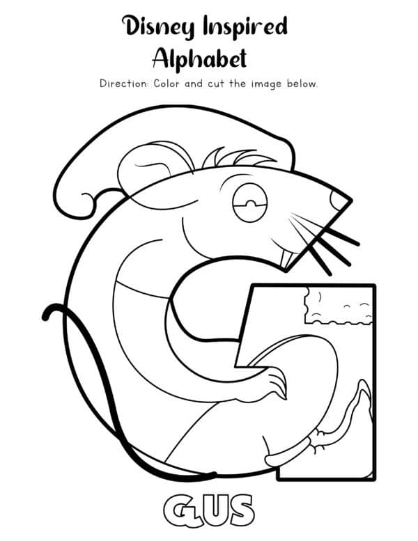 Letter g coloring page Disney Alphabet Coloring Pages, Alphabet Coloring Worksheets, Alphabet Coloring, Alphabet Printables, Benefits of Coloring, Coloring Pages, Printables for Kids